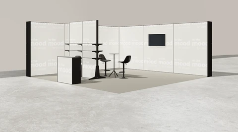 Stoisko w systemie M100 LED