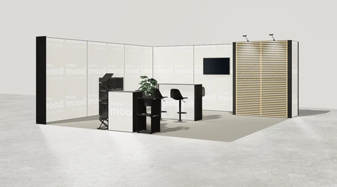 Stoisko w systemie M100 LED
