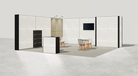 Stoisko w systemie M100 LED