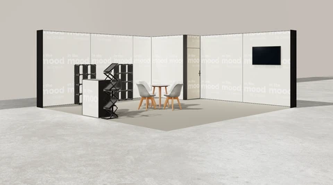 Stoisko w systemie M100 LED