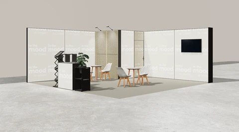 Stoisko w systemie M100 LED