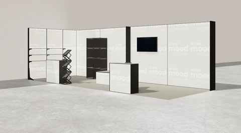 Stoisko w systemie M100 LED