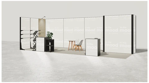 Stoisko w systemie M100 LED