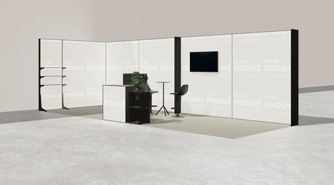 Stoisko w systemie M100 LED