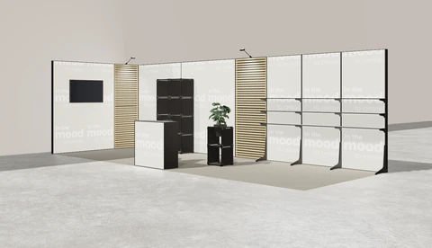 Stoisko w systemie M100 LED