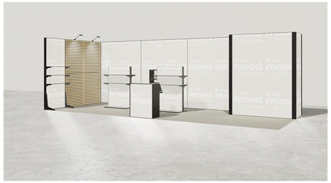 Stoisko w systemie M100 LED