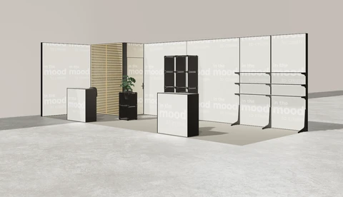 Stoisko w systemie M100 LED