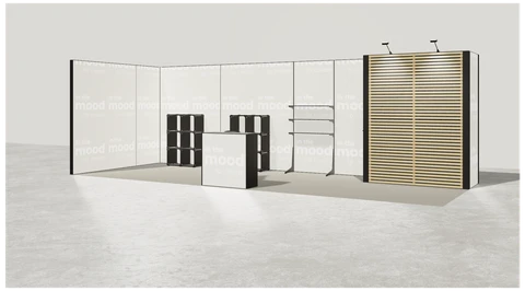 Stoisko w systemie M100 LED