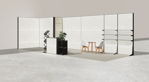 Stoisko w systemie M100 LED