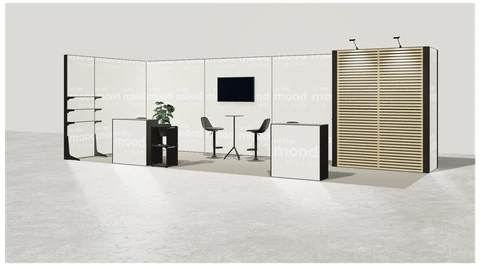 Stoisko w systemie M100 LED