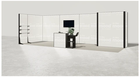 Stoisko w systemie M100 LED