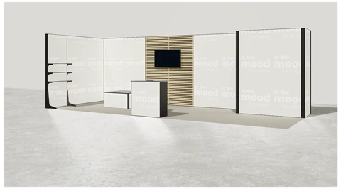 Stoisko w systemie M100 LED
