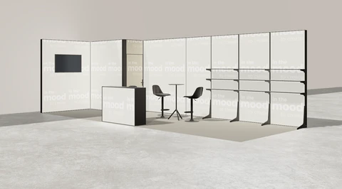 Stoisko w systemie M100 LED