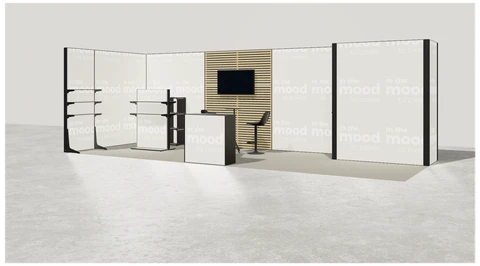 Stoisko w systemie M100 LED