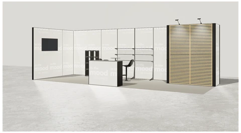 Stoisko w systemie M100 LED