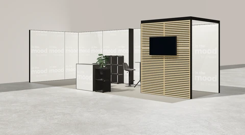 Stoisko w systemie M100 LED