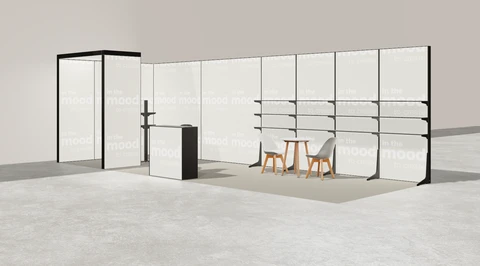 Stoisko w systemie M100 LED