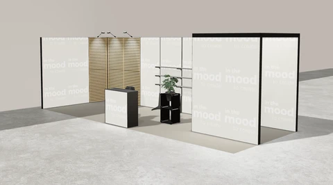 Stoisko w systemie M100 LED