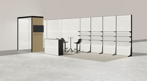 Stoisko w systemie M100 LED