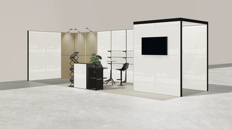 Stoisko w systemie M100 LED