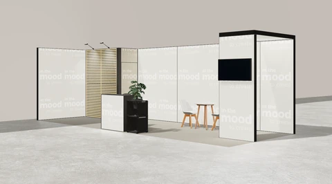 Stoisko w systemie M100 LED