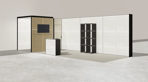 Stoisko w systemie M100 LED