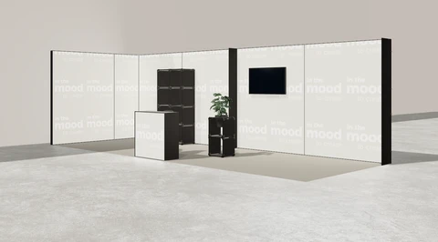 Stoisko w systemie M100 LED