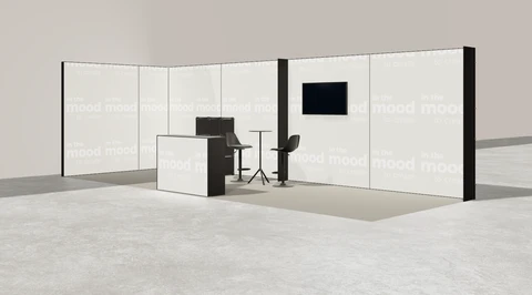 Stoisko w systemie M100 LED