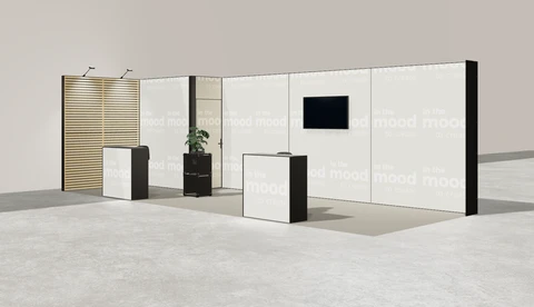 Stoisko w systemie M100 LED