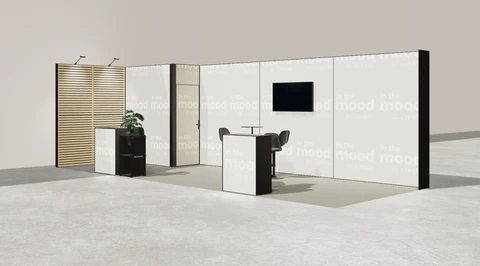 Stoisko w systemie M100 LED