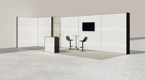 Stoisko w systemie M100 LED