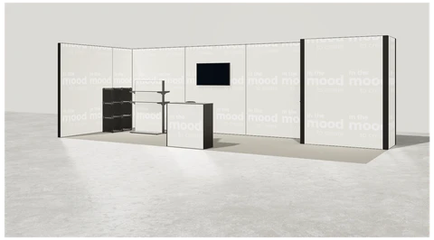 Stoisko w systemie M100 LED