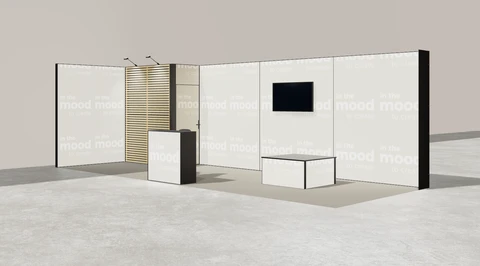 Stoisko w systemie M100 LED