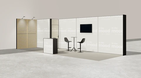 Stoisko w systemie M100 LED