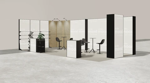 Stoisko w systemie M100 LED