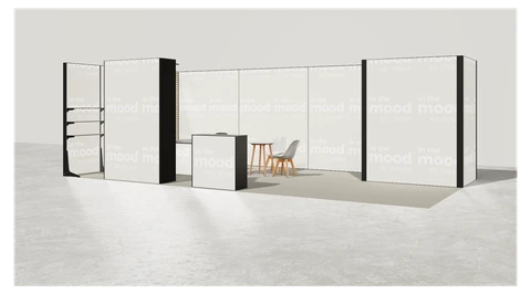 Stoisko w systemie M100 LED