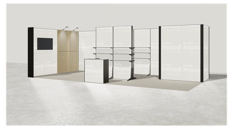 Stoisko w systemie M100 LED