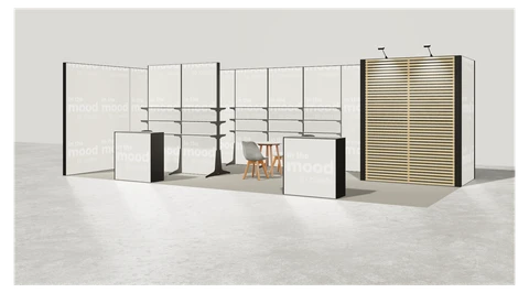 Stoisko w systemie M100 LED