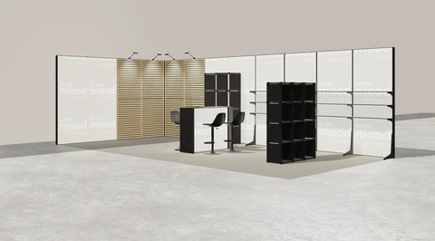 Stoisko w systemie M100 LED