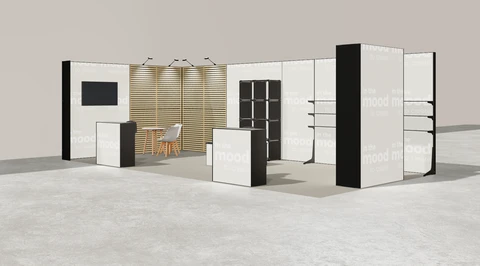 Stoisko w systemie M100 LED