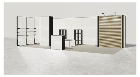 Stoisko w systemie M100 LED