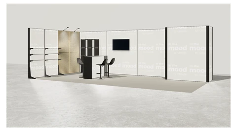 Stoisko w systemie M100 LED