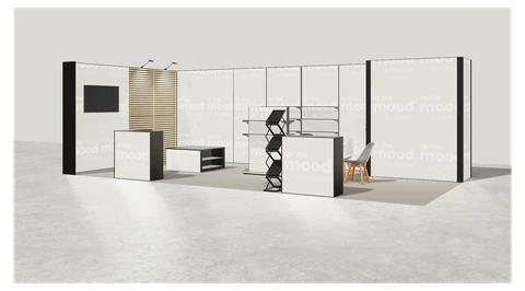Stoisko w systemie M100 LED