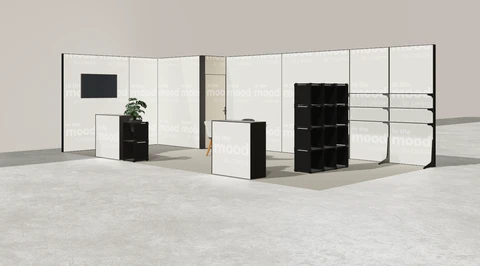 Stoisko w systemie M100 LED