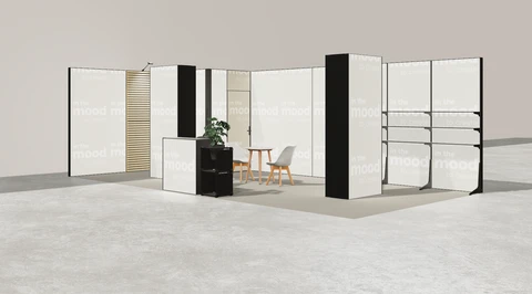Stoisko w systemie M100 LED
