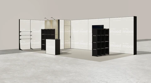 Stoisko w systemie M100 LED