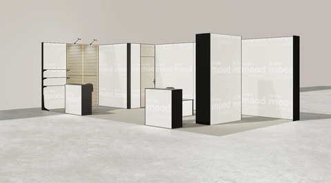 Stoisko w systemie M100 LED