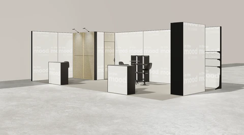 Stoisko w systemie M100 LED