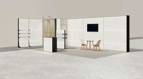 Stoisko w systemie M100 LED