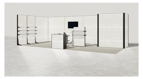 Stoisko w systemie M100 LED